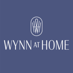 logo design, wynn at home, luxury brand